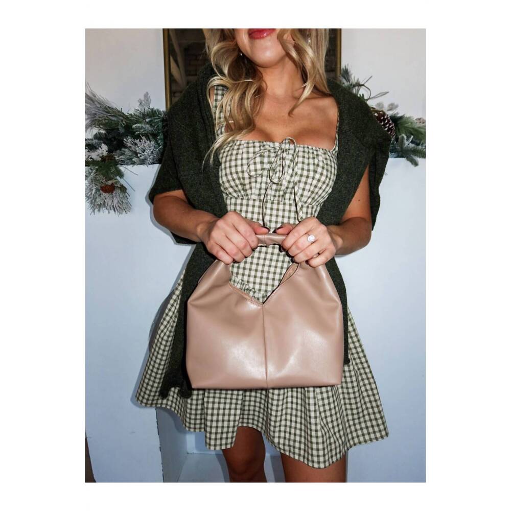 NEW BILLINI solene handle bag in cashew